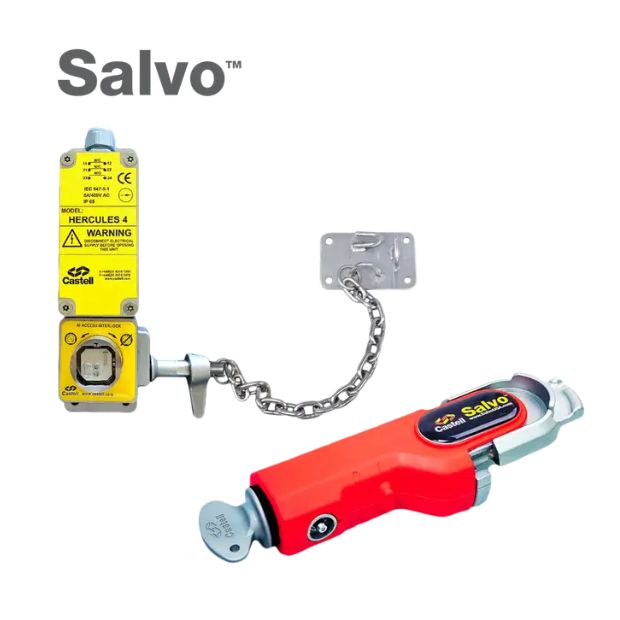 Salvo Loading Dock Safety System for Manual Doors with Electrical Contacts (SML-EI Kit)