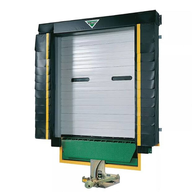 DSSL Series L-Shaped Side Pad Foam Dock Seal With Head Pad