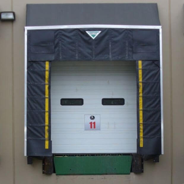 TS Series Rigid Frame Dock Shelter